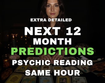Psychic Reading Next 12 Months Same Hour, Accurate Tarot Reading Future, Psychic Future Prediction, Spiritual Guidance