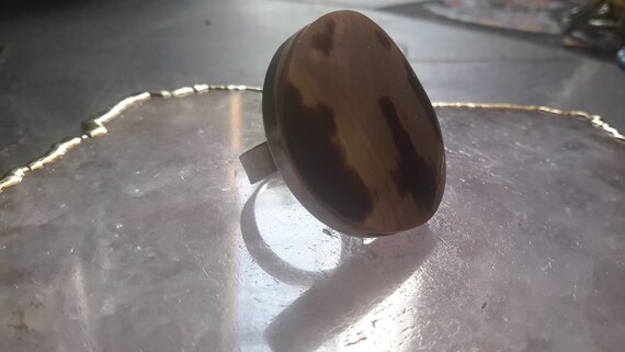 Round shell big ring size 5-6 - image 1
