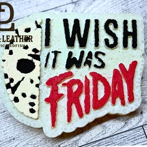Friday the 13th Freshie Jason Voorhees Car Air Freshener Horror Movie Car Charm Scary Halloween Gift Spooky Handmade Décor