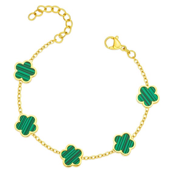 Kleeblatt-Armband Schmuck Glücksbringer Kleeblatt-Armband Modeschmuck Alibaba.co