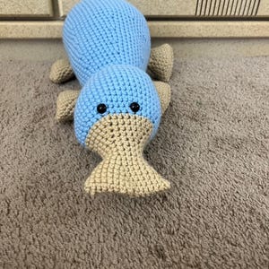Crocheted Stuffed Platypus