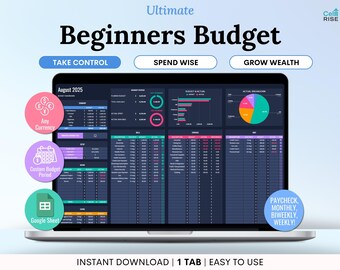 Budget Planner Google Sheet Dark Mode Monthly Budget Spreadsheet Biweekly Paycheck Budget Template Weekly Financial Planner