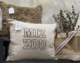 Custom College Pillow Cover: Personalized  Gift | 16x16”