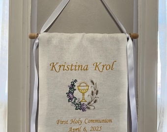 First Communion Banner