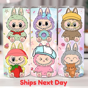 Limited Edition Labubu 20oz Tumbler: Viral Cartoon Collab
