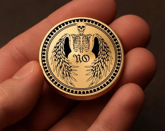 Decision Coin, Decision making coin, Yes or No Coin, Metaphysical, Spirituality, Wicca, Gift for Him or Her, Anniversary Gift,Christmas Gift