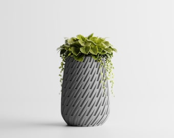 Thyren – Modern Vertical Vase | Organic Sculptural Decor