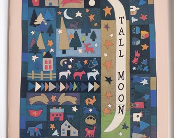 Tall Moon applique patterns, by Connie Tesene and Mary Tendall