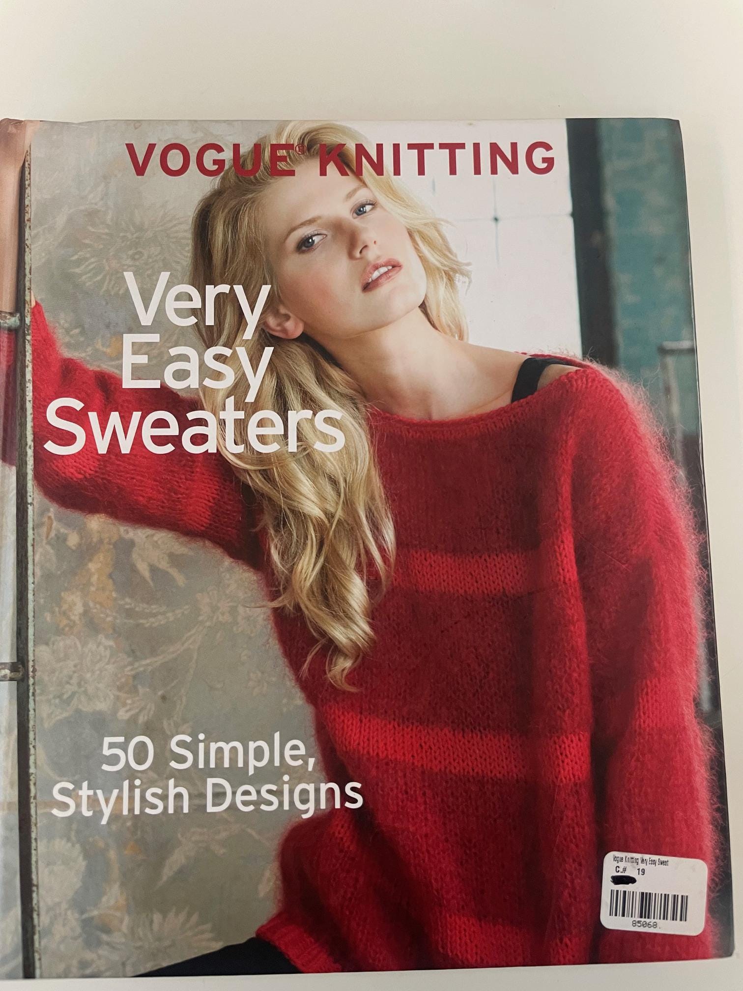 Vogue Knitting Very Easy Sweaters 編み物 Vogue Knitting: Very Easy Sweaters - Etsy