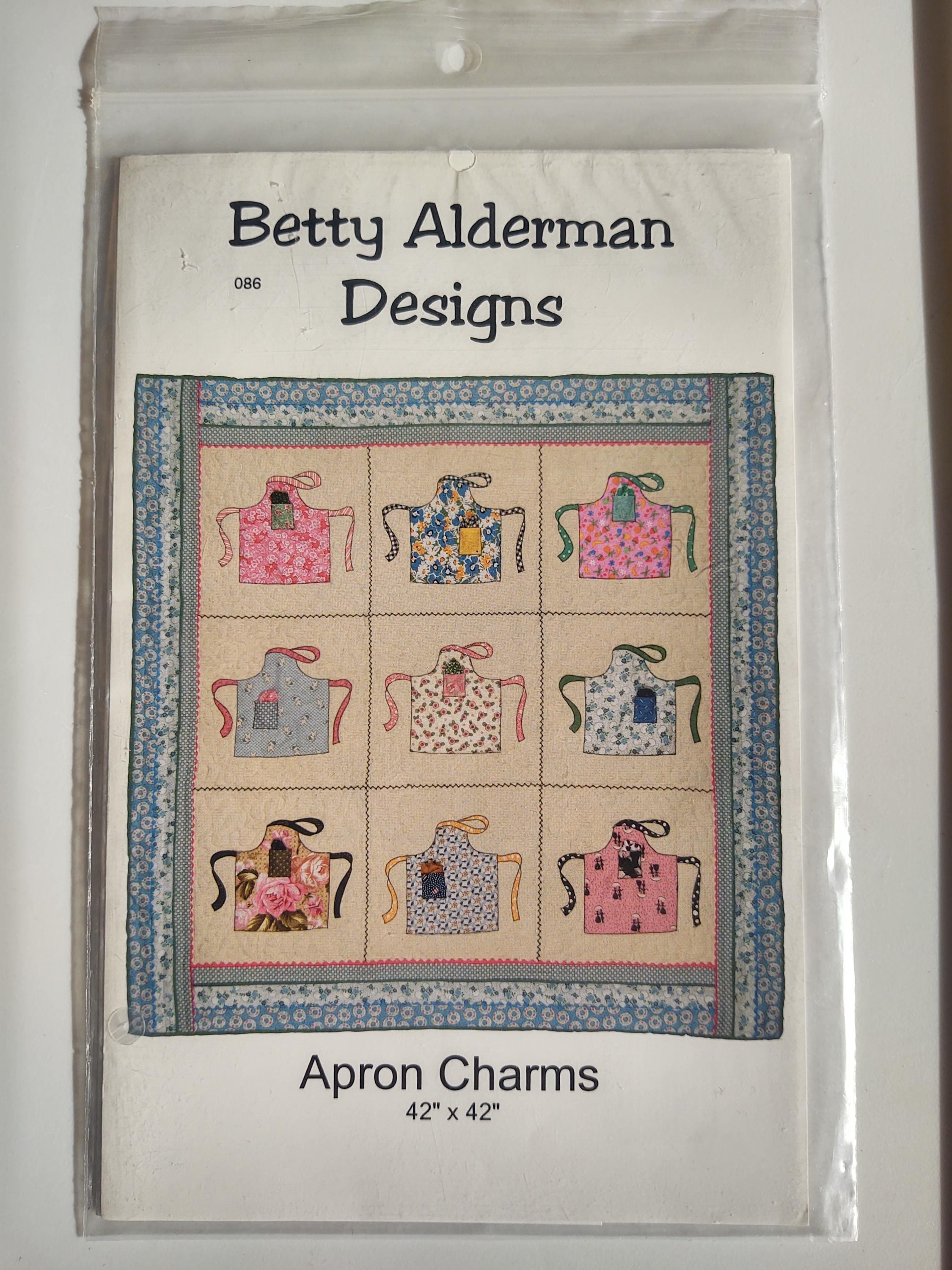Apron Charms Applique Quilt Pattern, by Betty Alderman Designs - Etsy