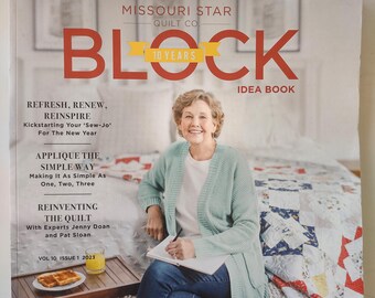 Missouri Star Quilt Co. Block Idea Book, Vol. 10 Issue 1 2023
