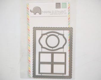 Card-Making Set of Steel Dies, by Mama Elephant