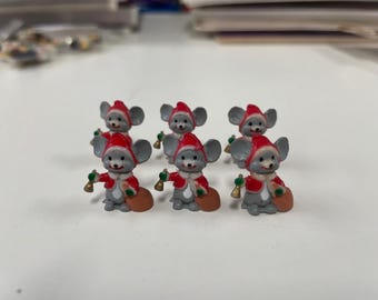 Miniature Christmas Mice