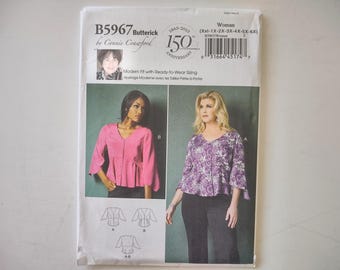Butterick Sewing Pattern B5967, misses'/women's top