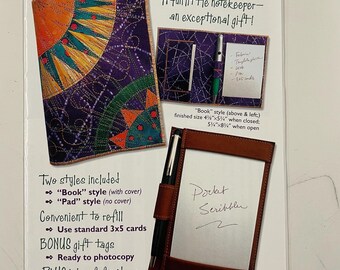 Pocket Scribbler Pattern