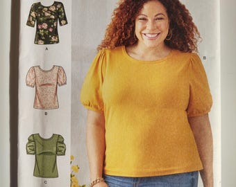 Simplicity Sewing Pattern S9273, shirt pattern
