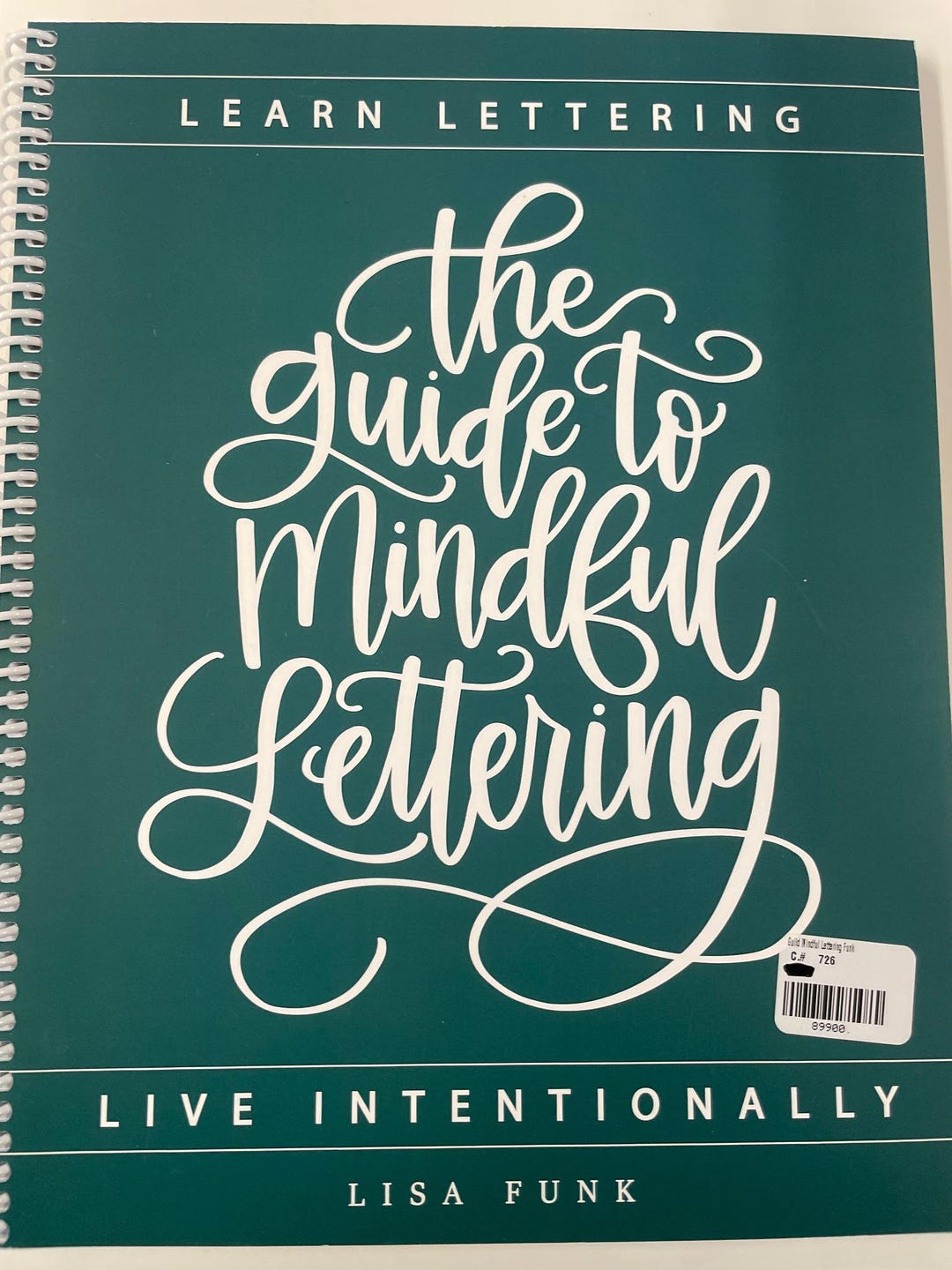 Lisa Rienermann Lettering The Guide to Mindful Lettering by Lisa Funk - Etsy