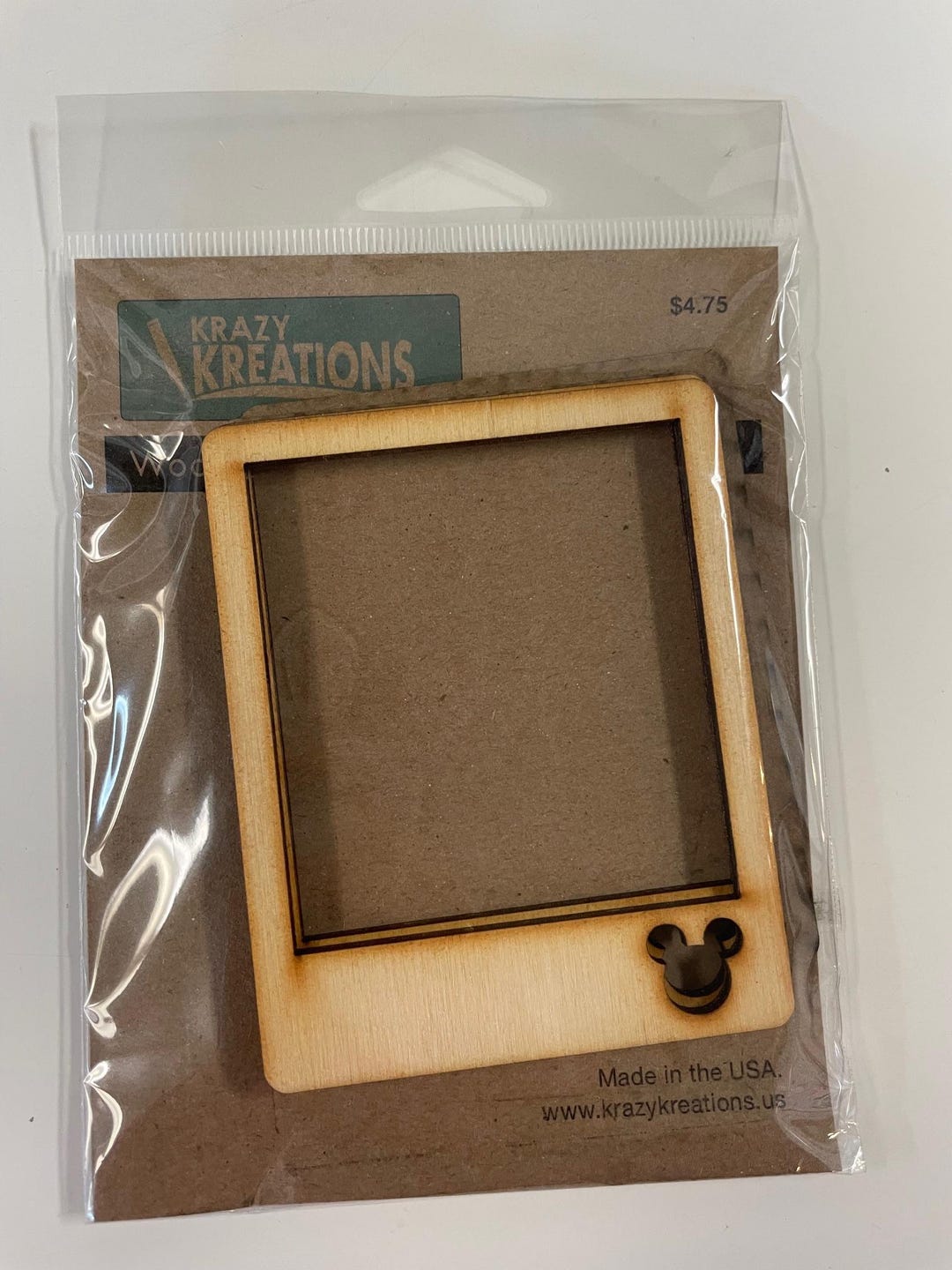 Krazy Kreations Mouse Wooden Frames - Etsy