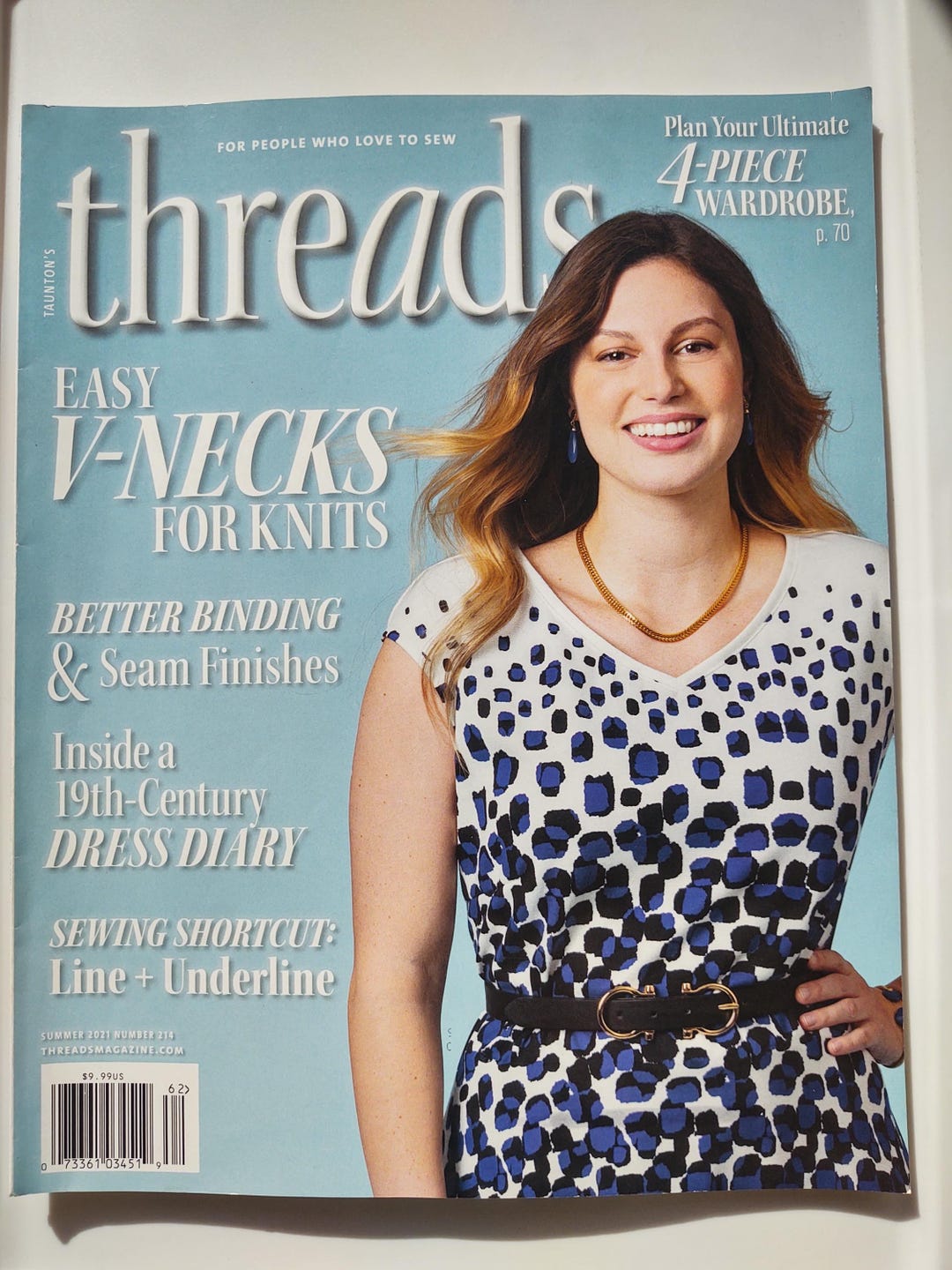 Threads Magazine Number 214 Summer 2021 - Etsy