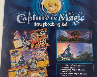 Disney World "Capture The Magic" Scrapbooking Kit