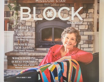 Missouri Star Quilt Co. Block Idea Book, Vol. 8 Issue 1 2021