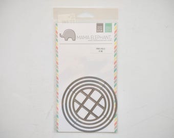 Basic Circles Set of Steel Dies, by Mama Elephant