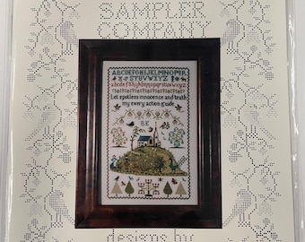 Church on the Hill Sampler von Brenda Keyes