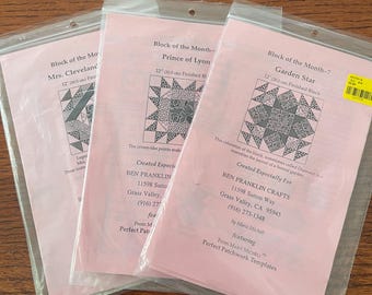 Block Of The Month Quilt Kit Bundle