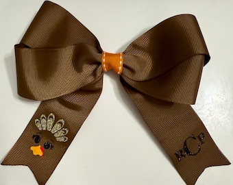Thanksgiving Turkey Hair Bow