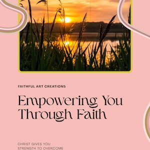 Digital Christian Wall Art | Modern Bible Verse Prints