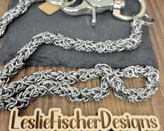 Byzantine Wallet Chain Stainless Steel