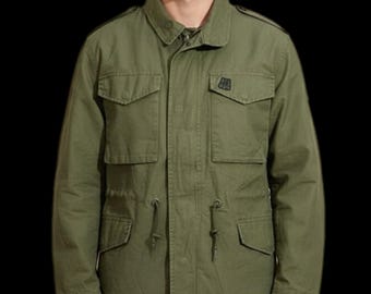 BANNED Limited USGI M65 Field Jacket OG-107 Vietnam Era Medium Regular Army Coat Hooded