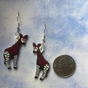 Okapi earrings image 2