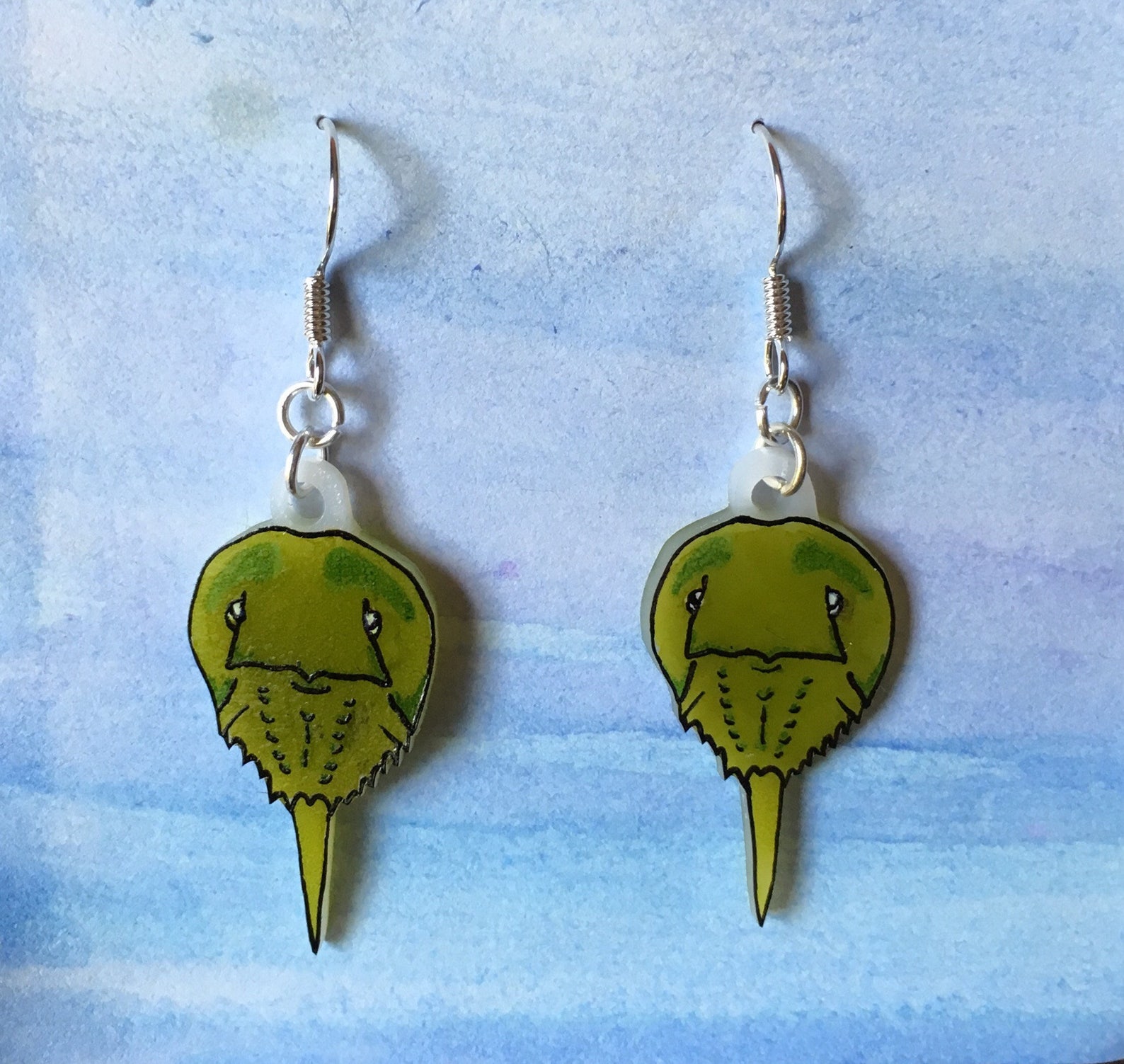 Horseshoe Crab Earrings Etsy