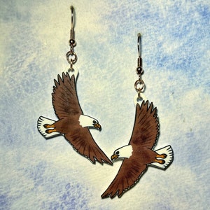 Bald Eagle Earrings