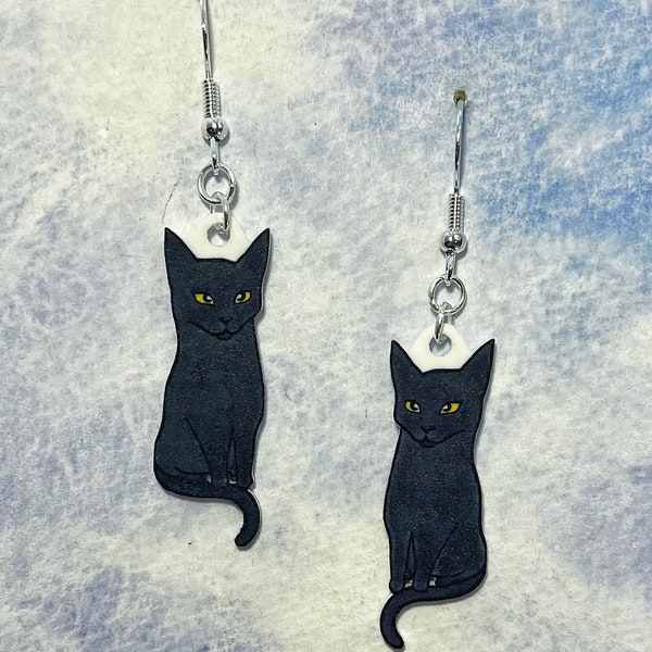 Black Cat earrings