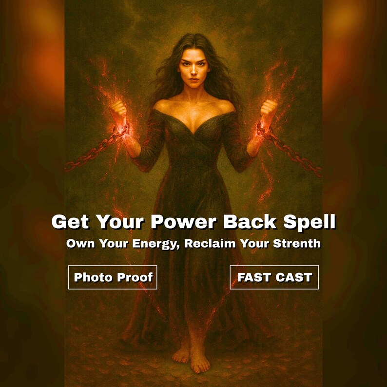 Get Your Power Back Spell | Reclaim Inner Strength | Empowerment Ritual ...