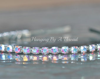 Embellished Beaded Headband with Multicolor Gems Beaded Gemstone Headband, Embellished Hair Accessory - Etsy main image 4