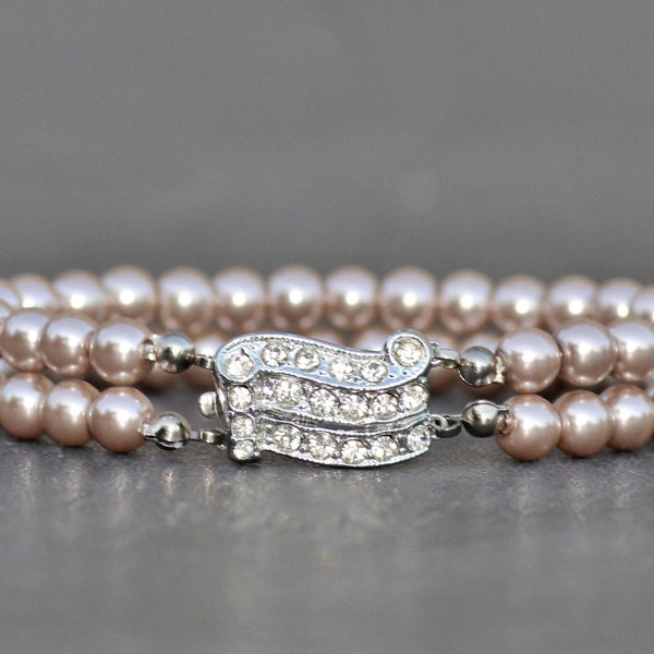 Pink Pearl June Bracelet