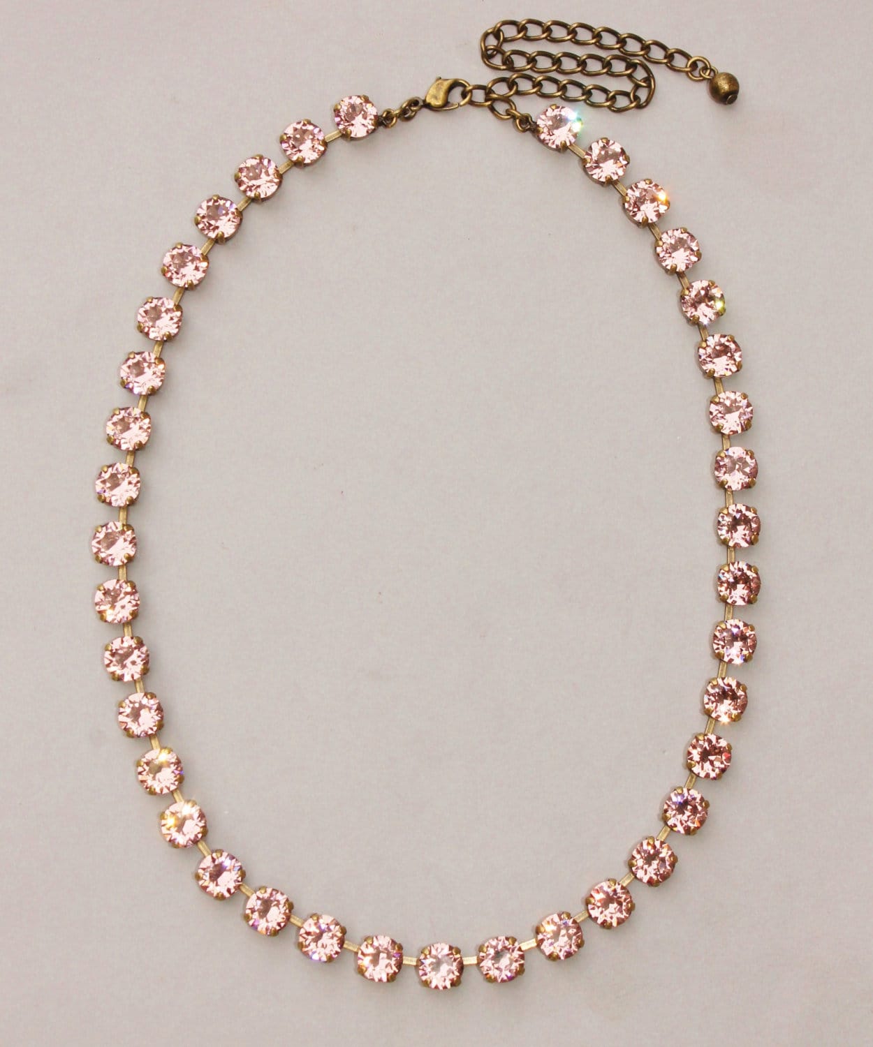 Shop Online Kazanjian Modern Double Row Diamond Necklace in Platinum
