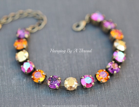 Swarovski Crystal Pink Sunshine Bracelet – Day's Jewelers