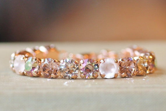 Tennis Deluxe Bracelet in Rose Gold – Forever Jewellery Online