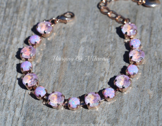 Purple opal bracelet deals