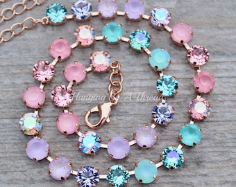 GLAM スワロフスキークリスタル ラージ ヴィンテージ オーロラ