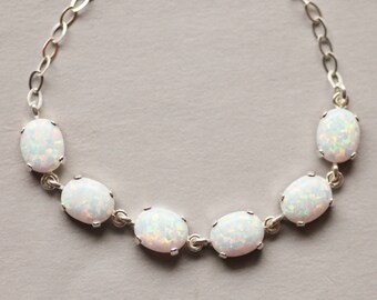 シルバー オパールブレスレット Amazon | JERWLI 天然オパールブレスレット 925スターリング