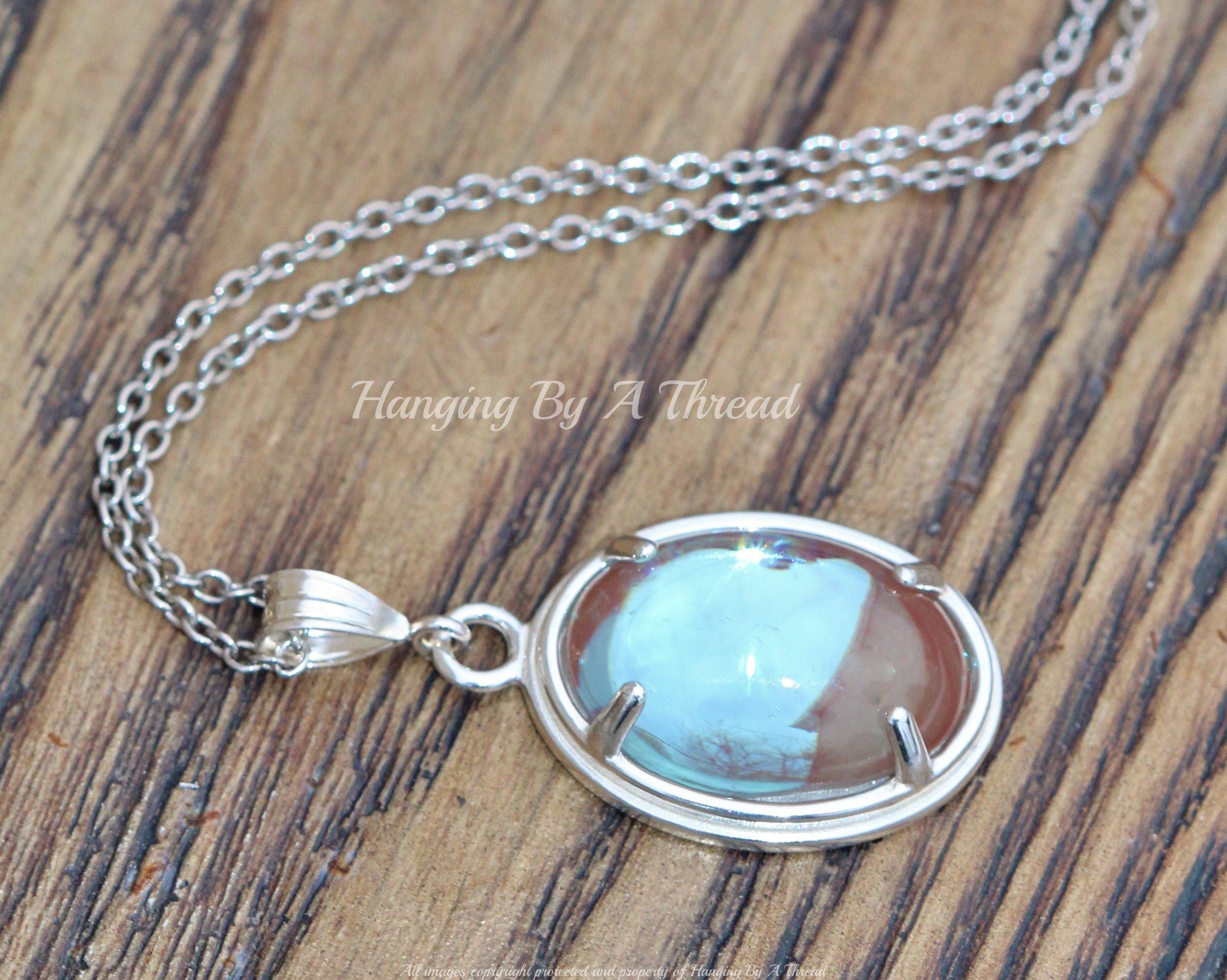 ヴィンテージ サフィレット ラージ ペンダント ネックレス、ラージ