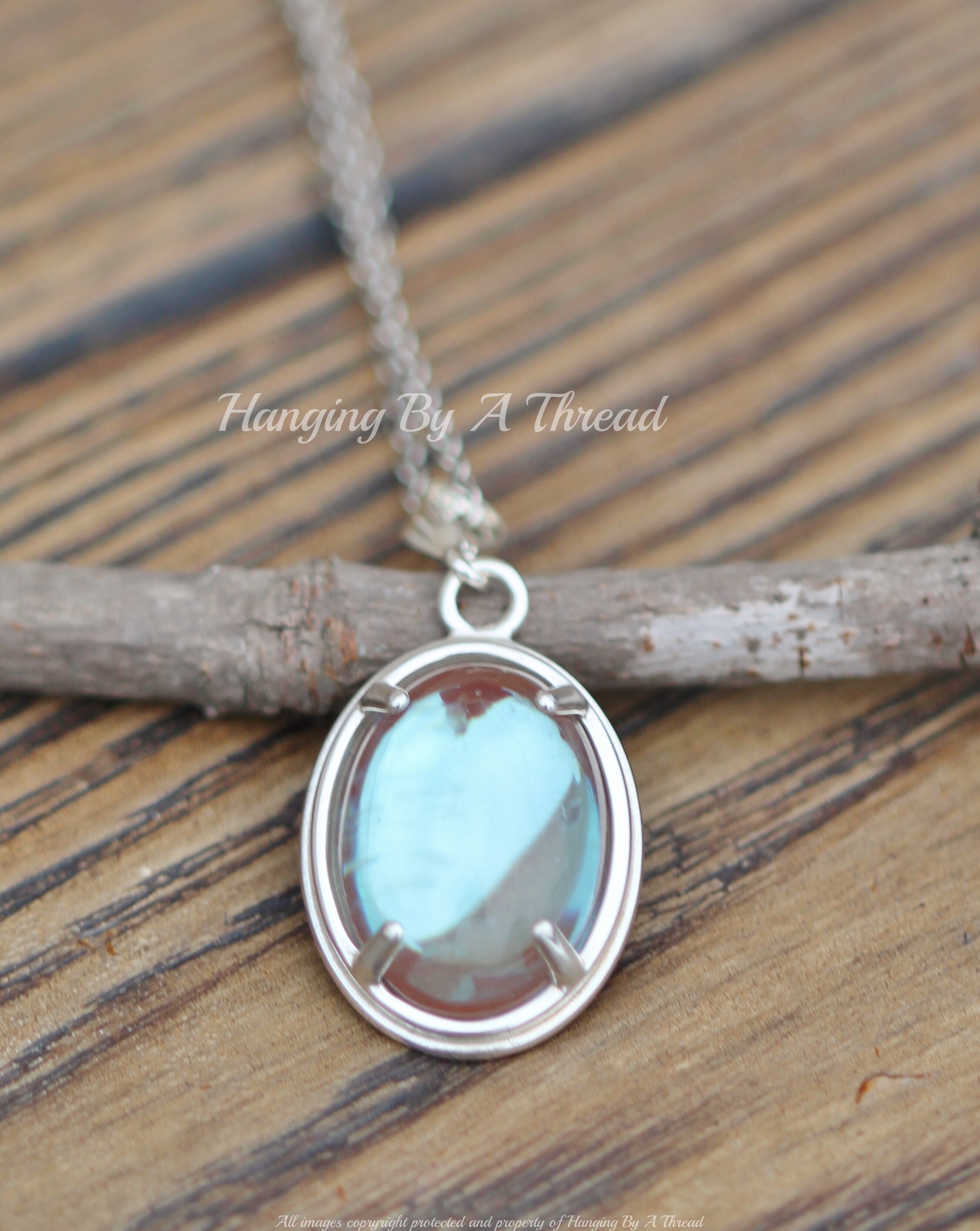 ヴィンテージ サフィレット ラージ ペンダント ネックレス、ラージ