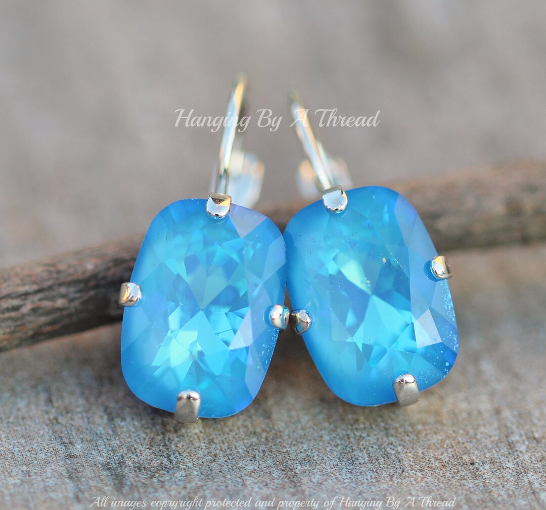 Slimming Earrings For Women 1928 Crystal Heart Leverback Drop Earrings Pave Earrings