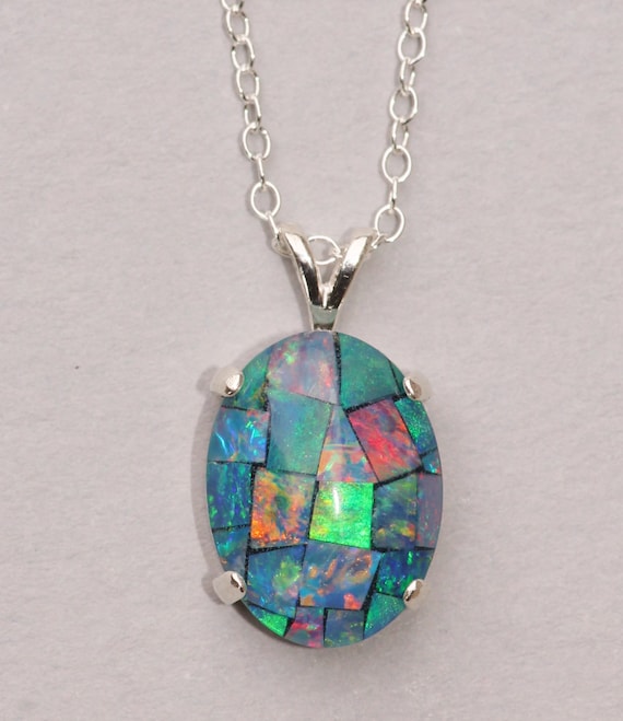 Australian Opal Necklace | Opal Necklace | Sophie Grace Jewellery