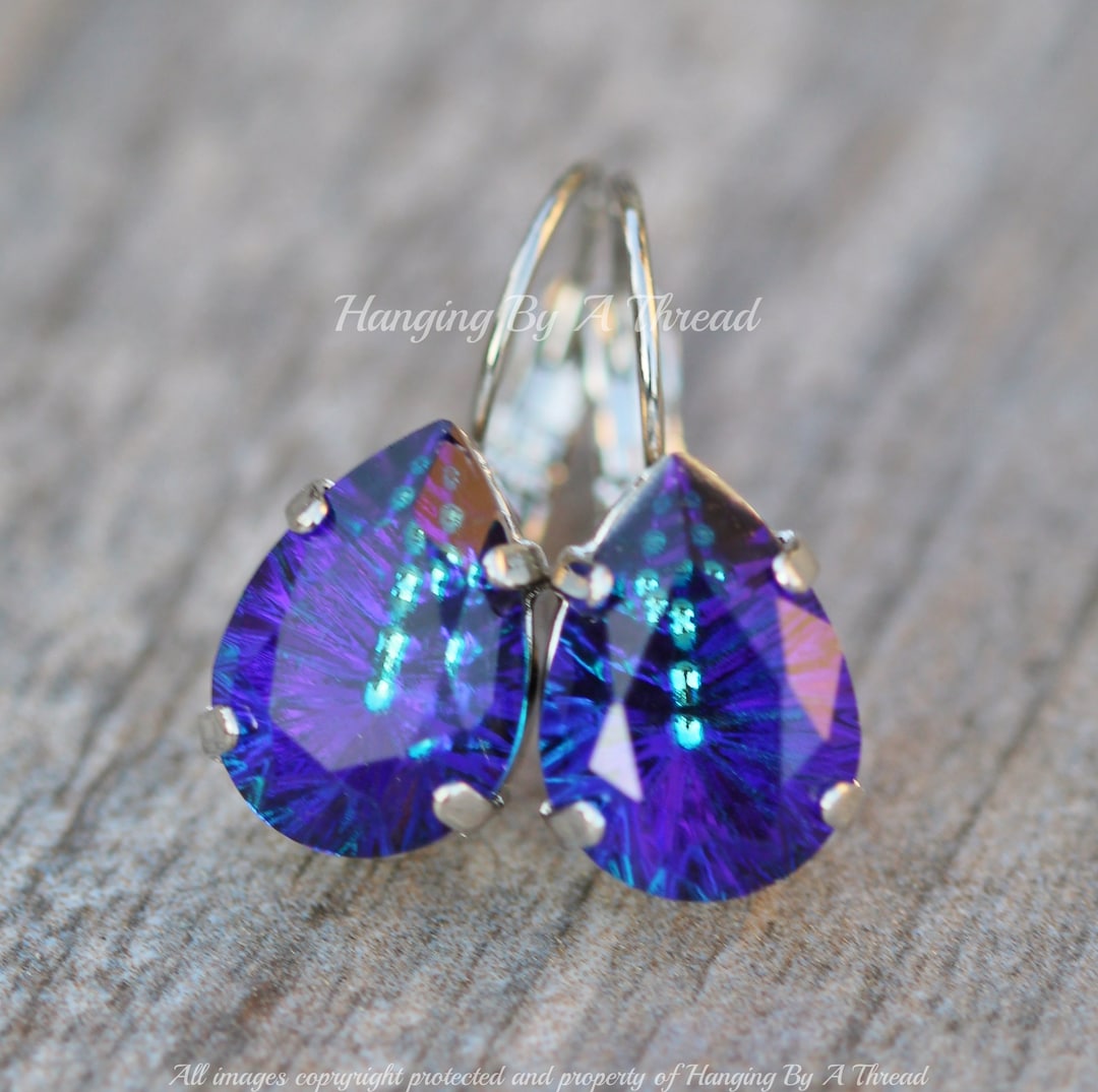 PIERCINGLINE Kristalltropfen Anhänger Für Clicker Ringe - Chirurgenstahl